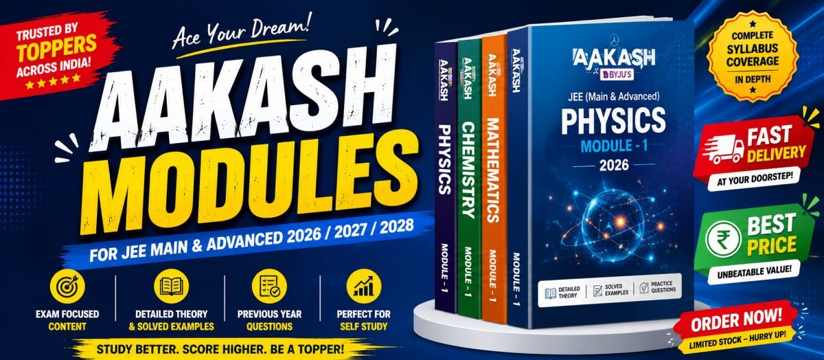 AAKASH JEE Mains+Advance — Special Offer — Bookaao