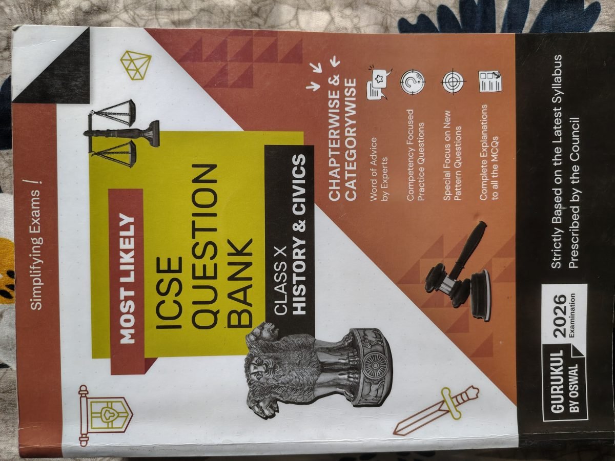 Class 10 icse oswaal question bank combo — Special Offer — Bookaao