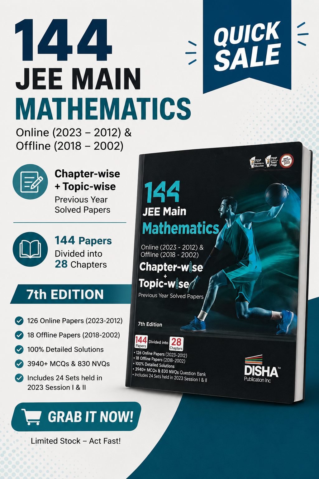 JEE Main Mathematics — Special Offer — Bookaao