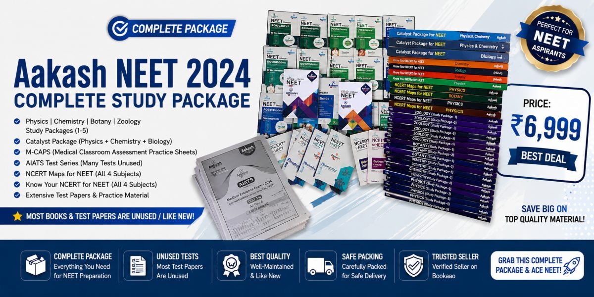 Akash NEET Repeater Module complete + Test series — Special Offer — Bookaao