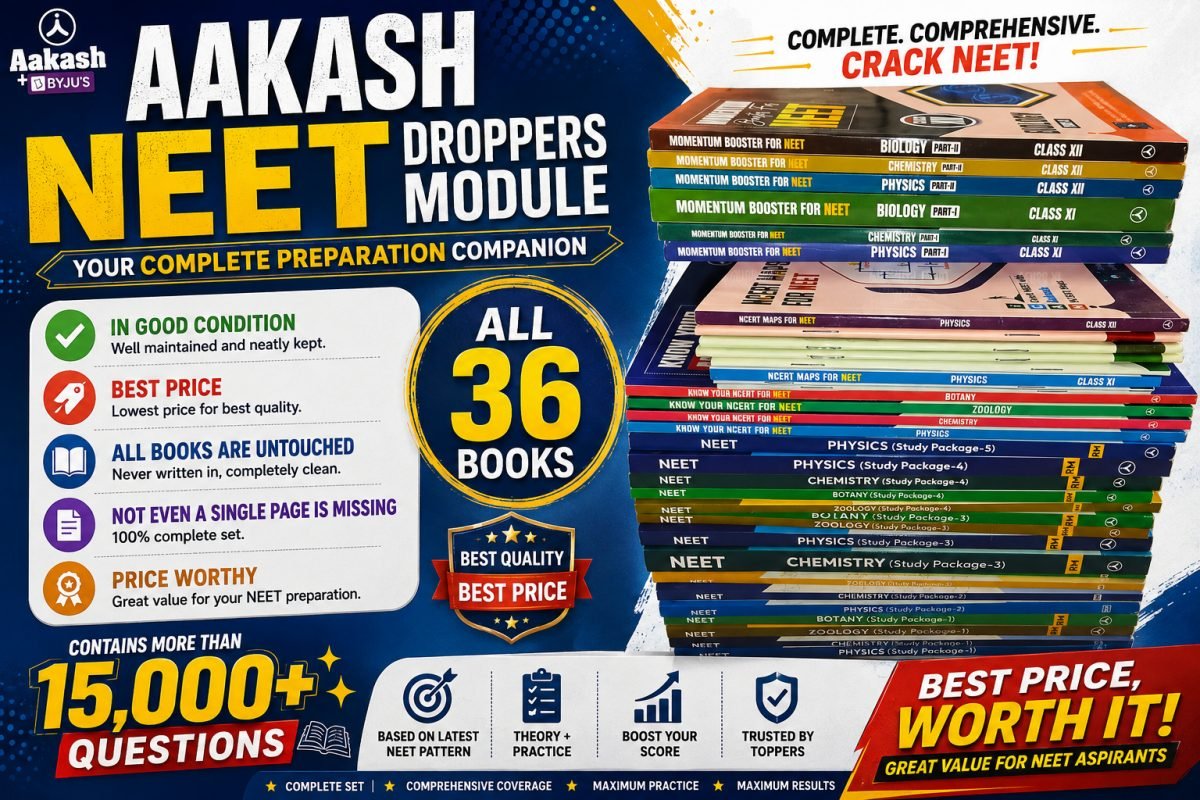 AAKASH NEET DROPPERS MODULE 2025-2026 — Special Offer — Bookaao