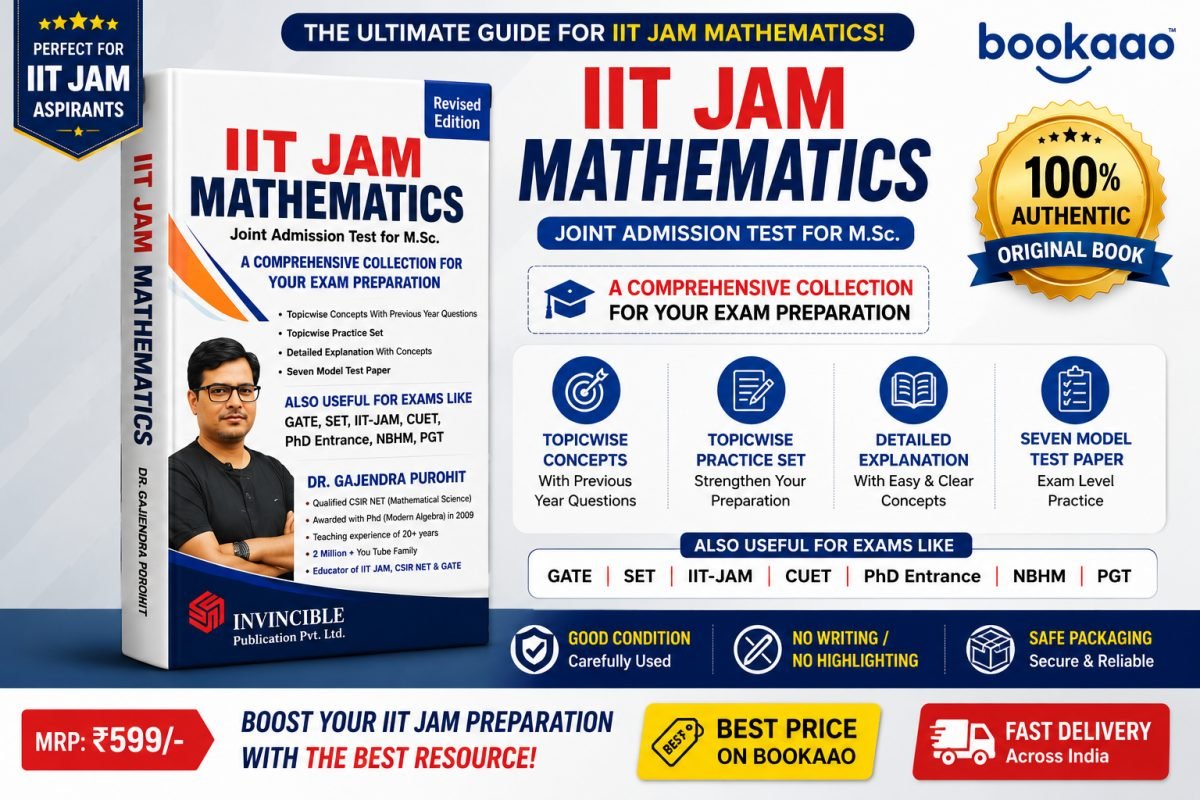 IIT JAM MATHEMATICS — Special Offer — Bookaao