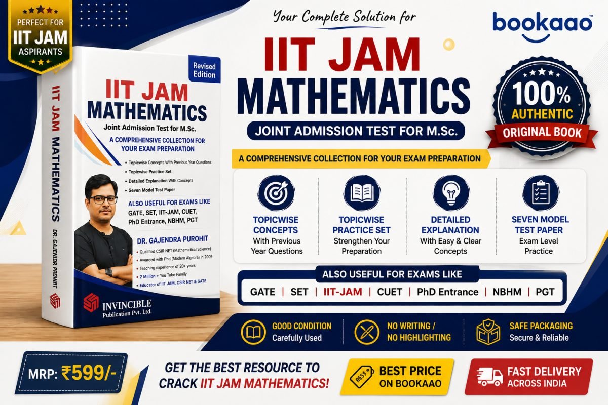 IIT JAM MATHEMATICS — Special Offer — Bookaao