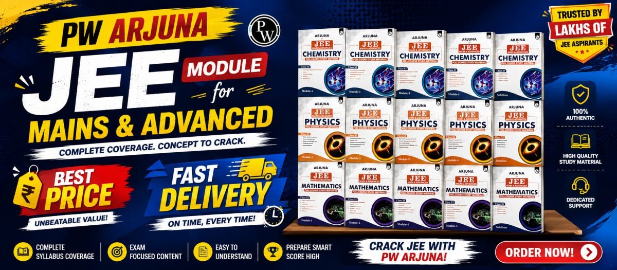 PW Arjuna JEE Modules For Class 11 — Special Offer — Bookaao