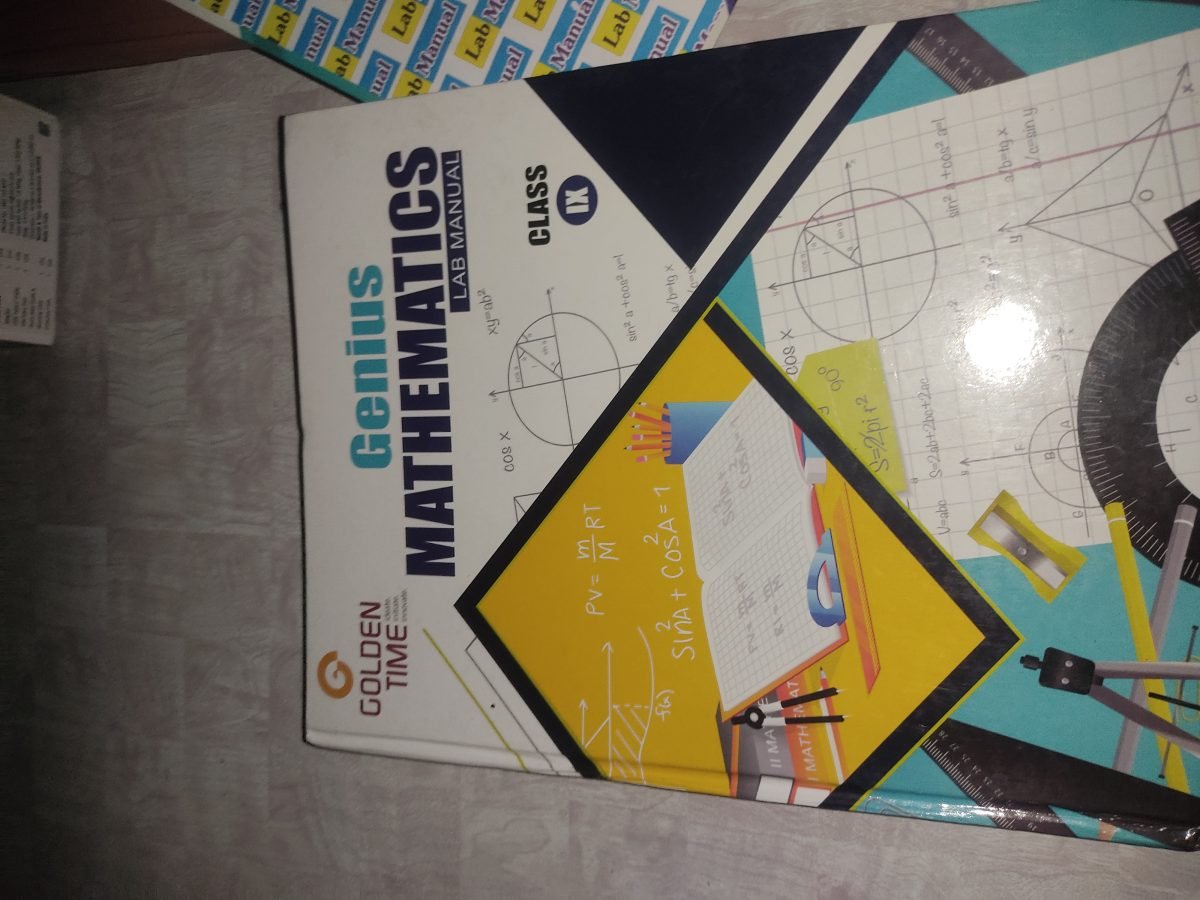 Lab manual of class -9 student  for maths — Special Offer — Bookaao