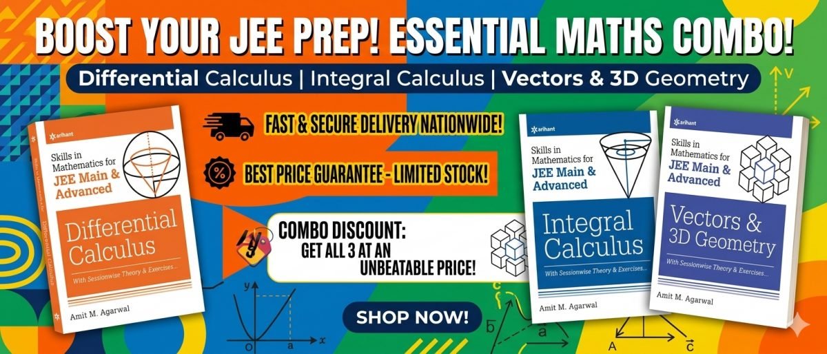Arihant "Skills in Mathematics" combo of 3 — Special Offer — Bookaao