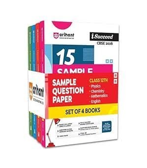 Arihant class12 sample papers — Special Offer — Bookaao