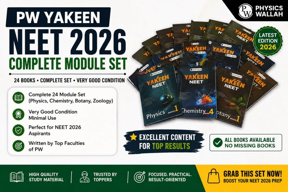 yakeen neet modules 2026 year full lot available . — Special Offer — Bookaao