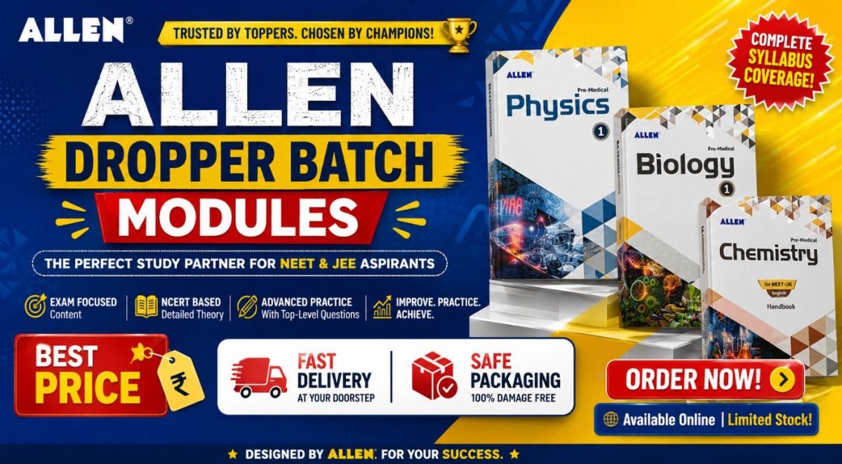 Allen neet dropper modules — Special Offer — Bookaao