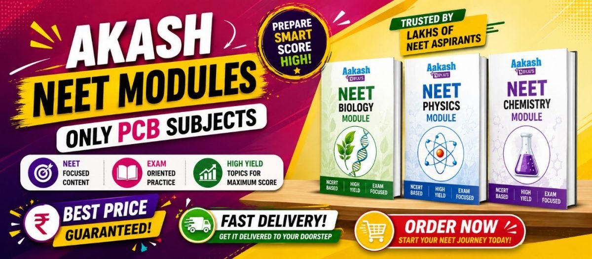 Akash 11th &amp; 12th NEET modules — Special Offer — Bookaao