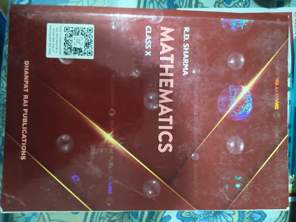 RD Sharma mathematics for class 10 — Special Offer — Bookaao