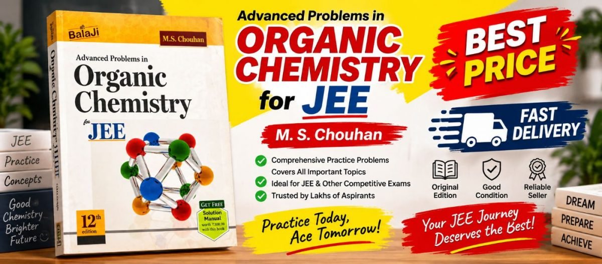 Advanced Problems in Organic Chemistry for JEE — Special Offer — Bookaao