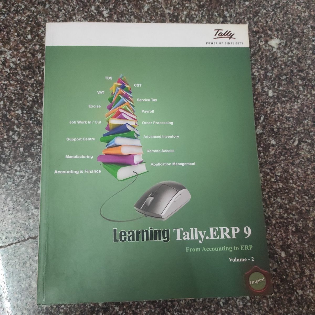 Learning Tally.ERP 9 ( Volumes 2 only) — Special Offer — Bookaao