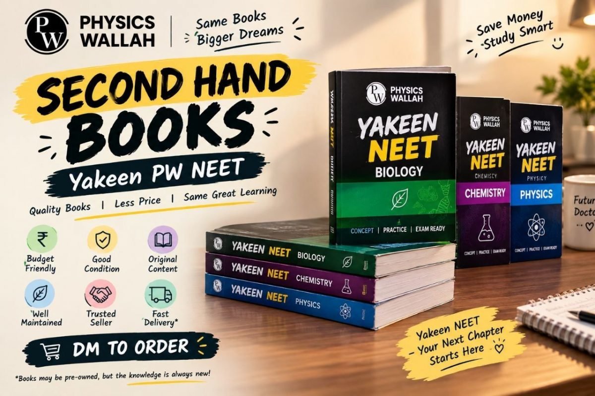 PHYSICS WALLAH YAKEEN NEET MODULES (11TH &amp; 12TH) — Special Offer — Bookaao