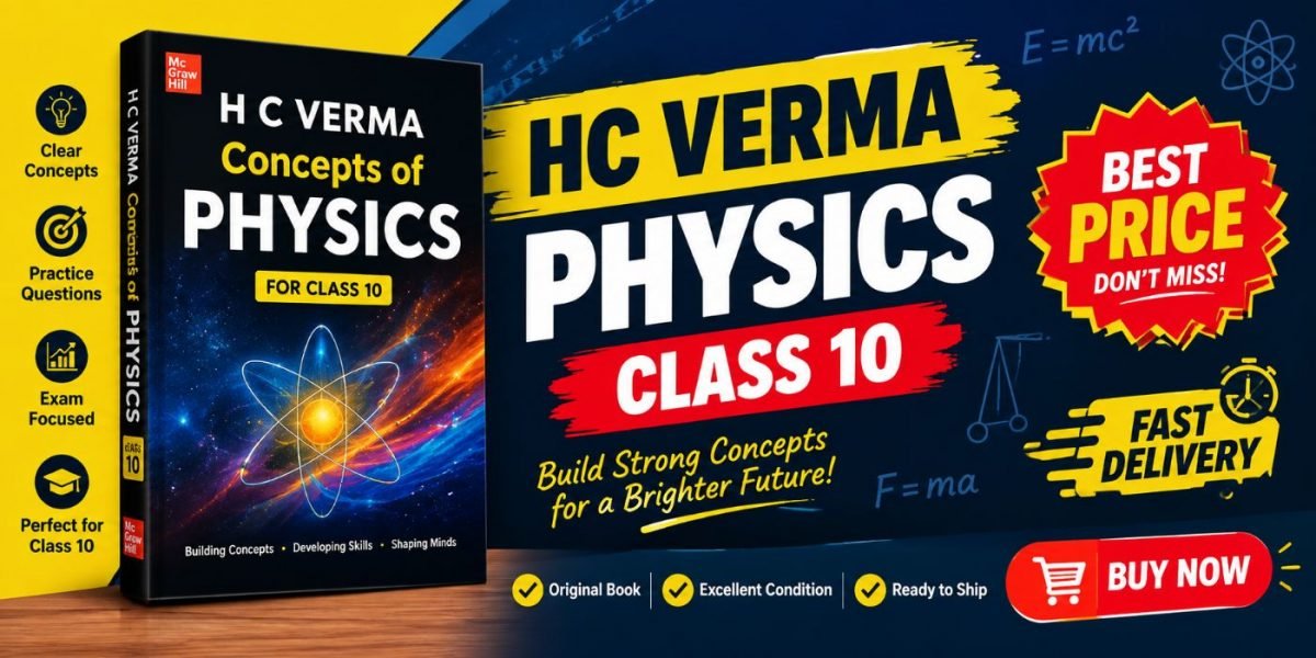 HC Verma Physics Book 📚 | Excellent Condition — Special Offer — Bookaao