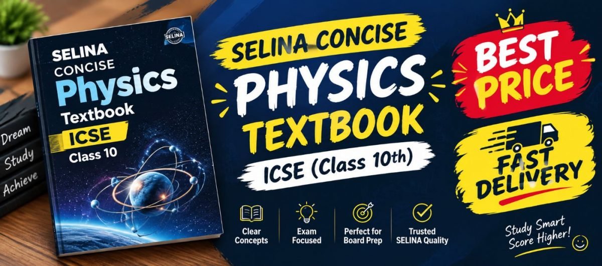 SELINA Concise Physics Textbook ICSE (Class 10th) — Special Offer — Bookaao