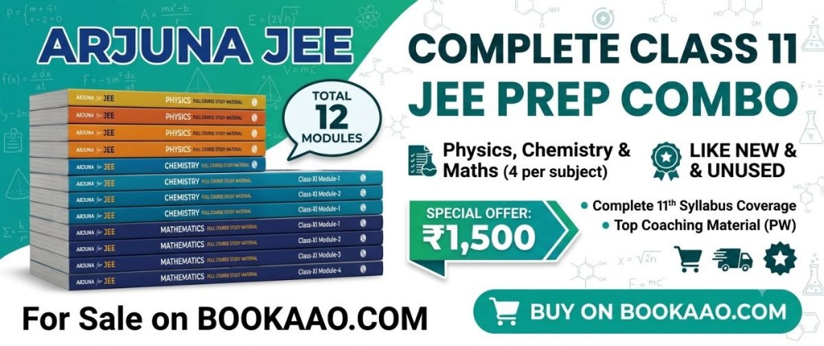 PW Arjuna JEE Class 11 Complete Modules Set — Special Offer — Bookaao