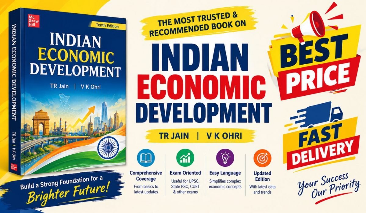 Indian Economic Development XIIth TR Jain, VK Ohri — Special Offer — Bookaao