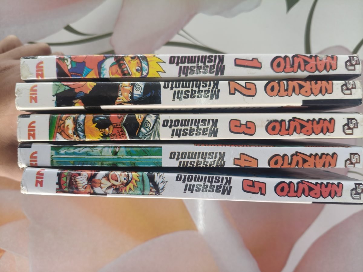 NARUTO  Art by  Masashi Kishimoto volume 1 to 5 — Special Offer — Bookaao