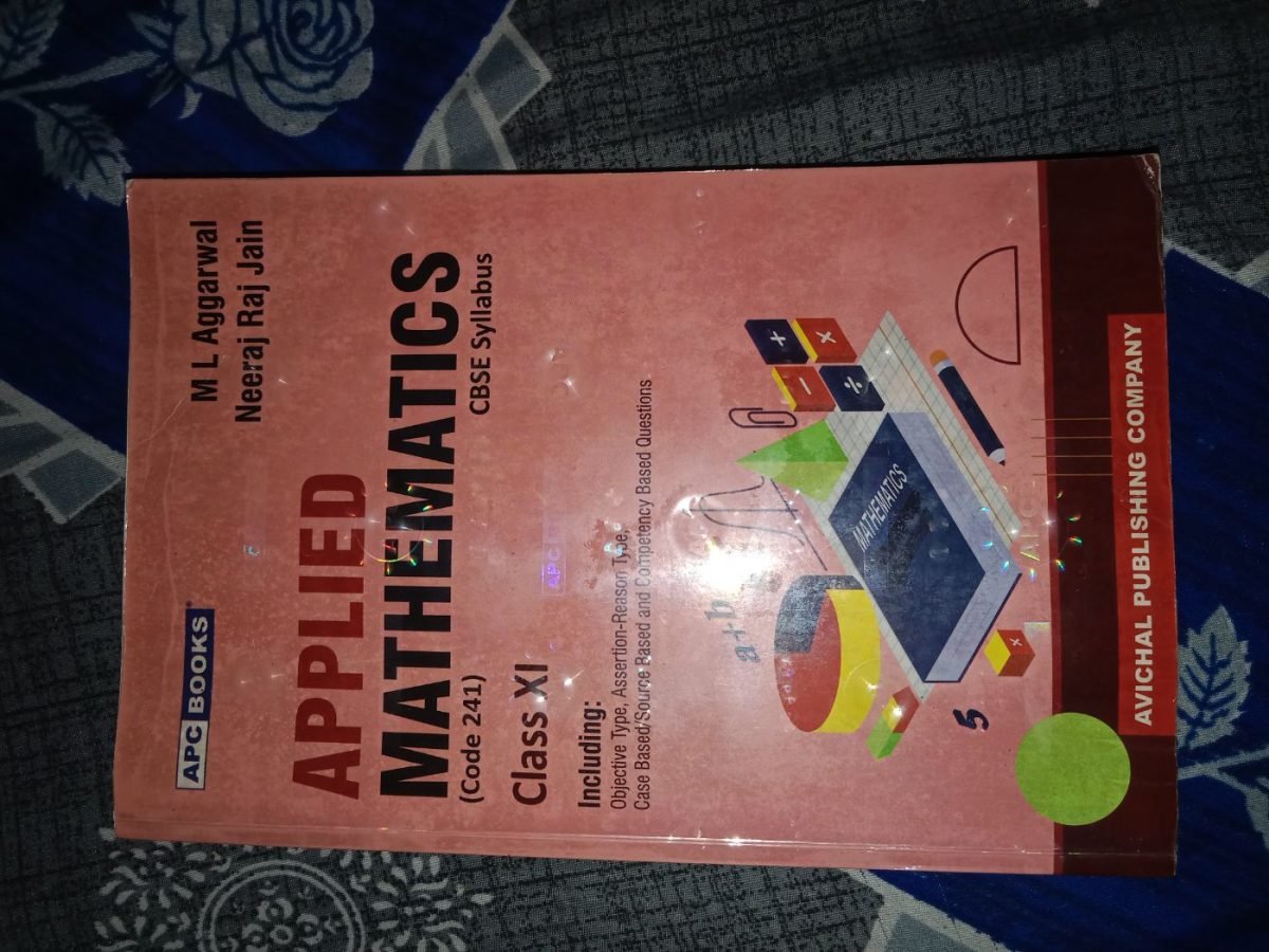 Applied mathematics  class 11th cbse syllabus — Special Offer — Bookaao