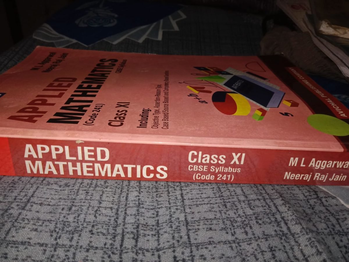 Applied mathematics  class 11th cbse syllabus — Special Offer — Bookaao