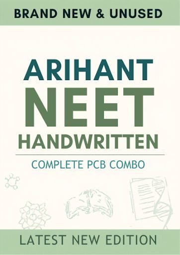Arihant NEET UG Handwritten Notes PCB (2026-2027) — Special Offer — Bookaao