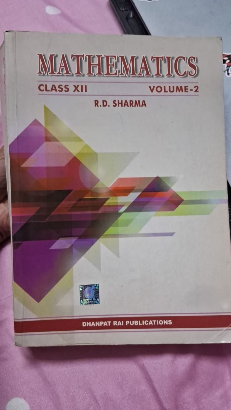 R.D Sharma class 12 volume 2 Mathematics — Special Offer — Bookaao
