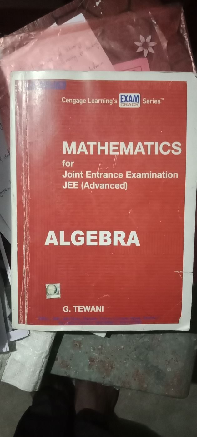 MATHEMATICS FOR JEE ADVANCE (ALGEBRA) — Special Offer — Bookaao