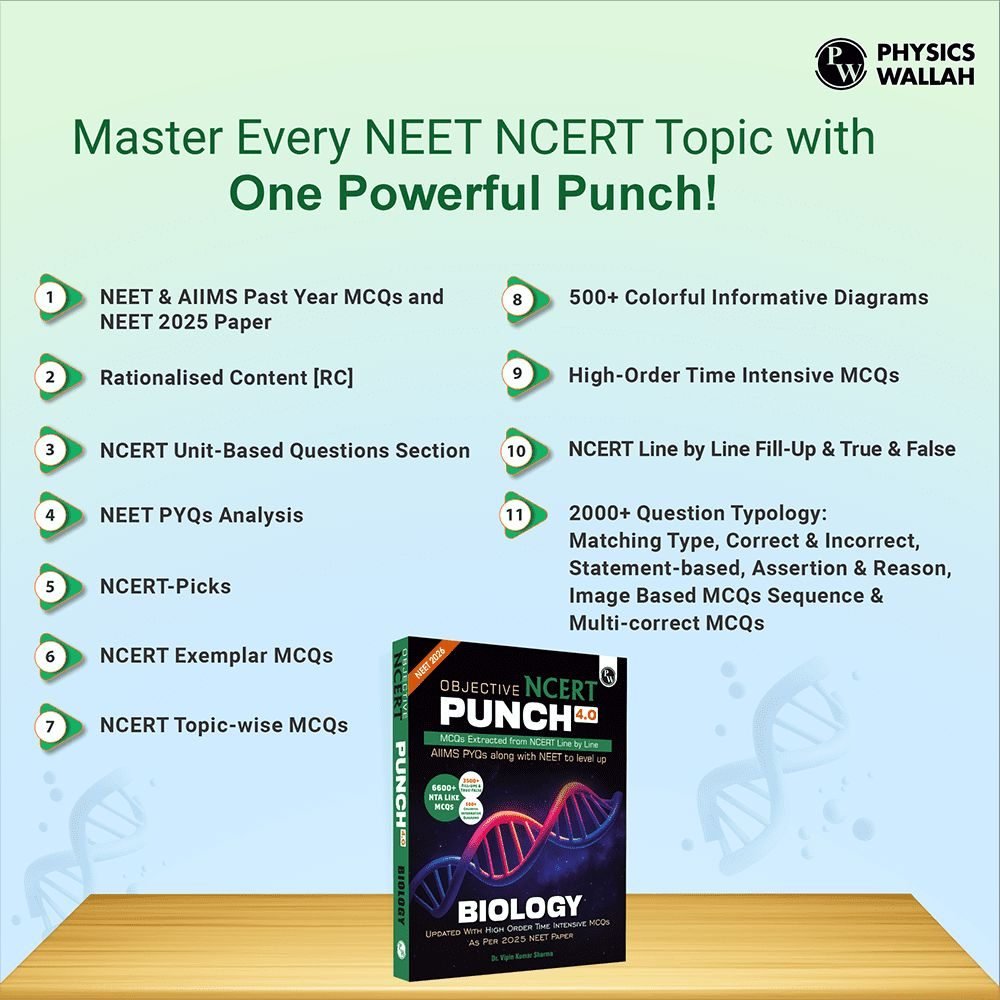 PW Objective NCERT Punch 4.0 Biology — Special Offer — Bookaao