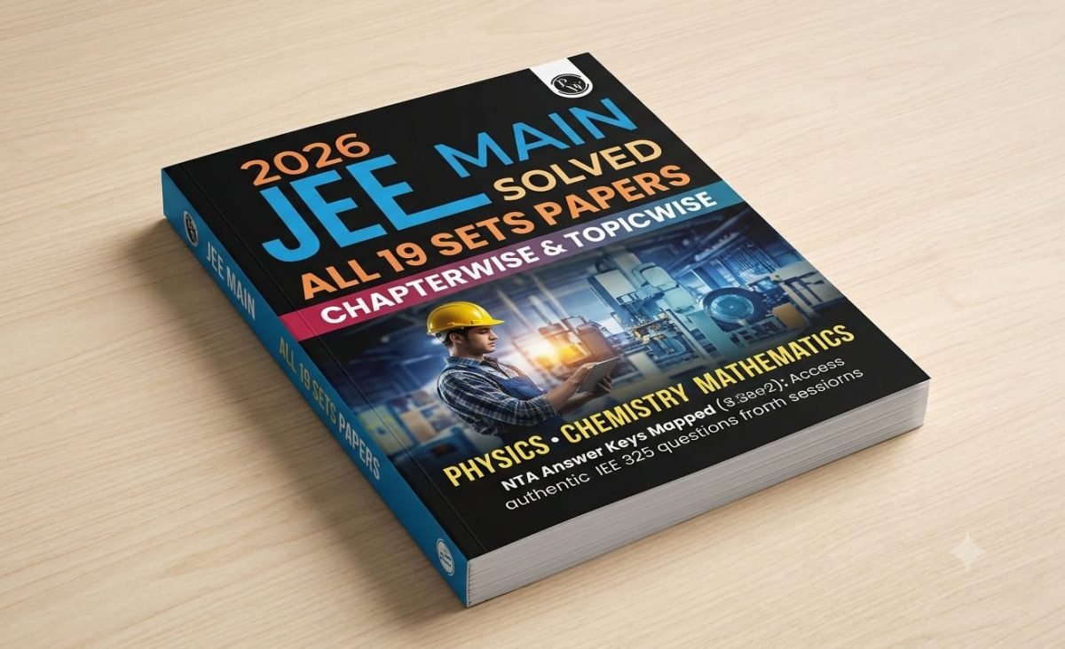 PW JEE Main 2026 Solved Papers All 19 Sets PCM — Special Offer — Bookaao