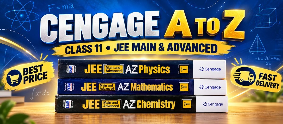 Cengage A - Z Class 11 Books Combo by AIR 7635 — Special Offer — Bookaao