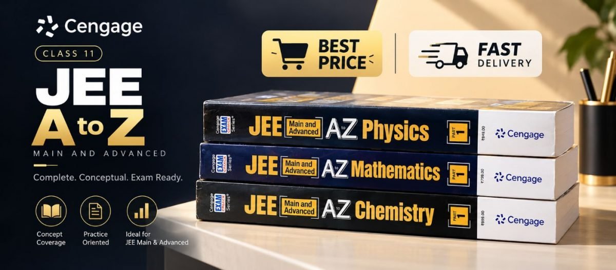 Cengage A - Z Class 11 Books Combo by AIR 7635 — Special Offer — Bookaao