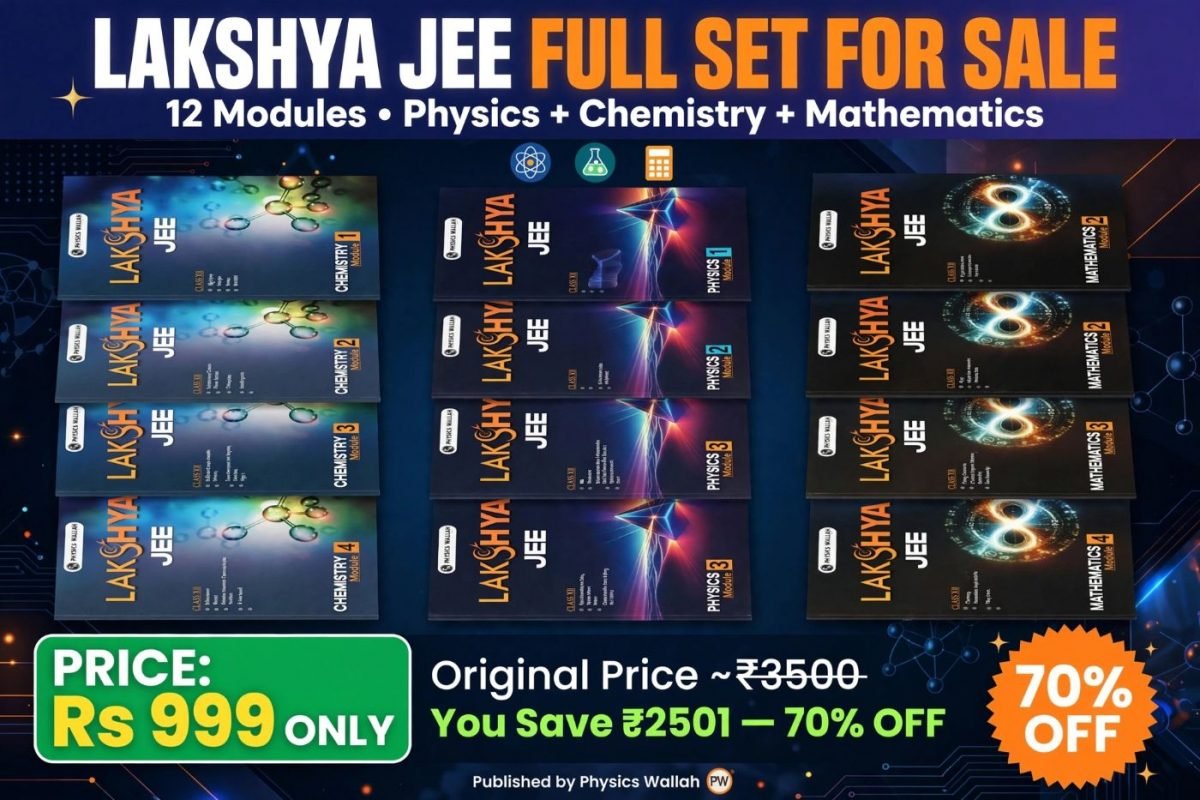 PW Class 12 lakshya jee module 2026-27 — Special Offer — Bookaao