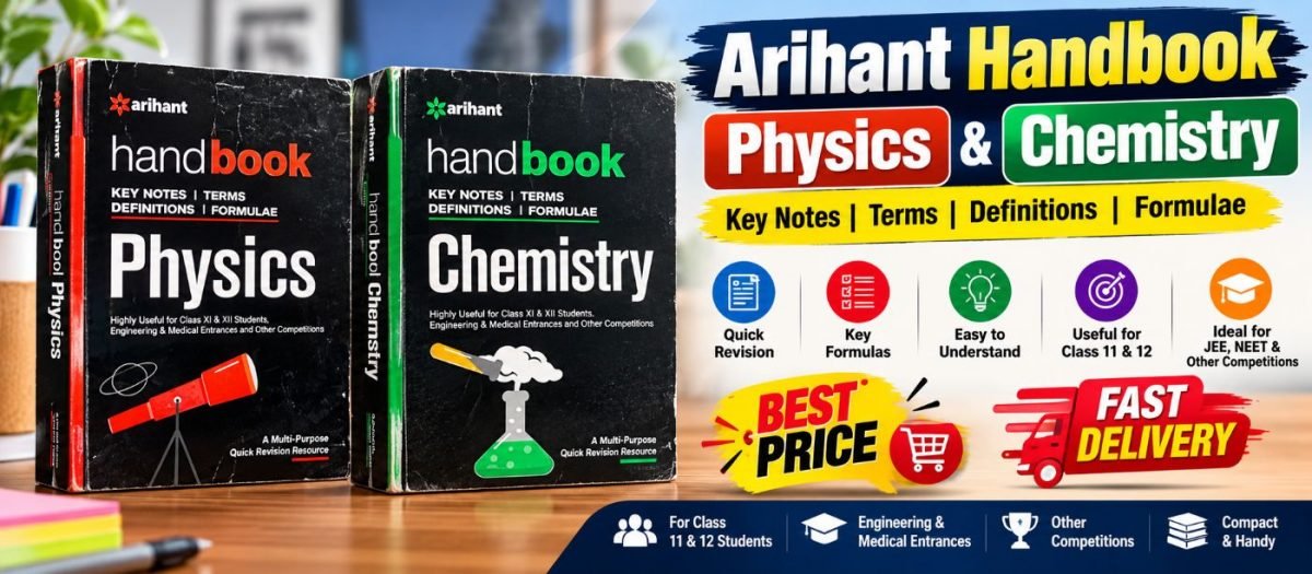 Arihant Handbook Physics &amp; Chemistry – Combo Set — Special Offer — Bookaao