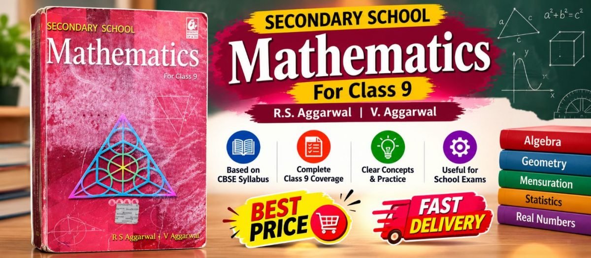 Class 9 – R.S. Aggarwal Mathematics — Special Offer — Bookaao