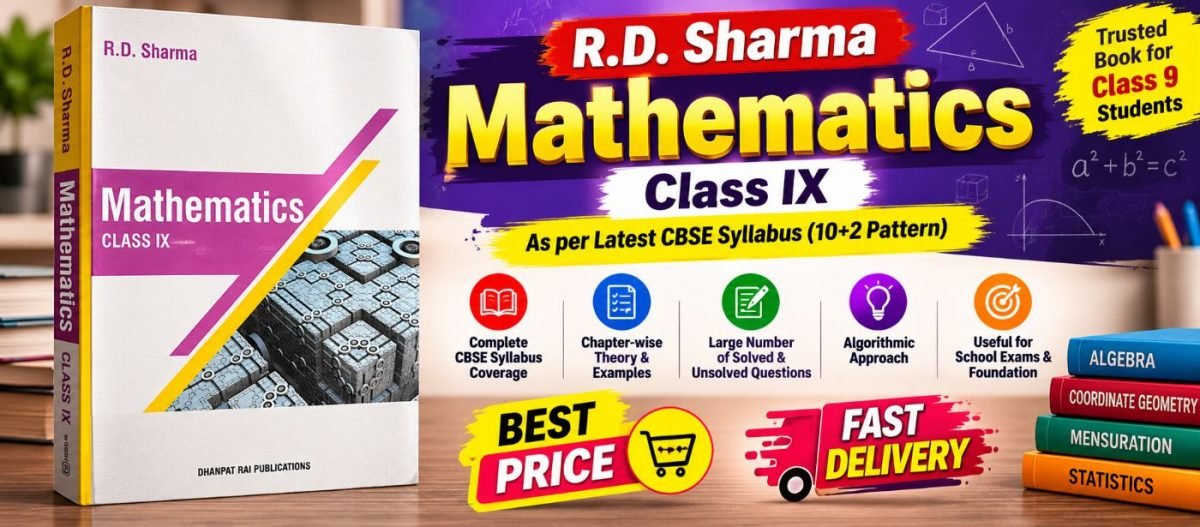R.D. Sharma Mathematics Class 9  CBSE — Special Offer — Bookaao