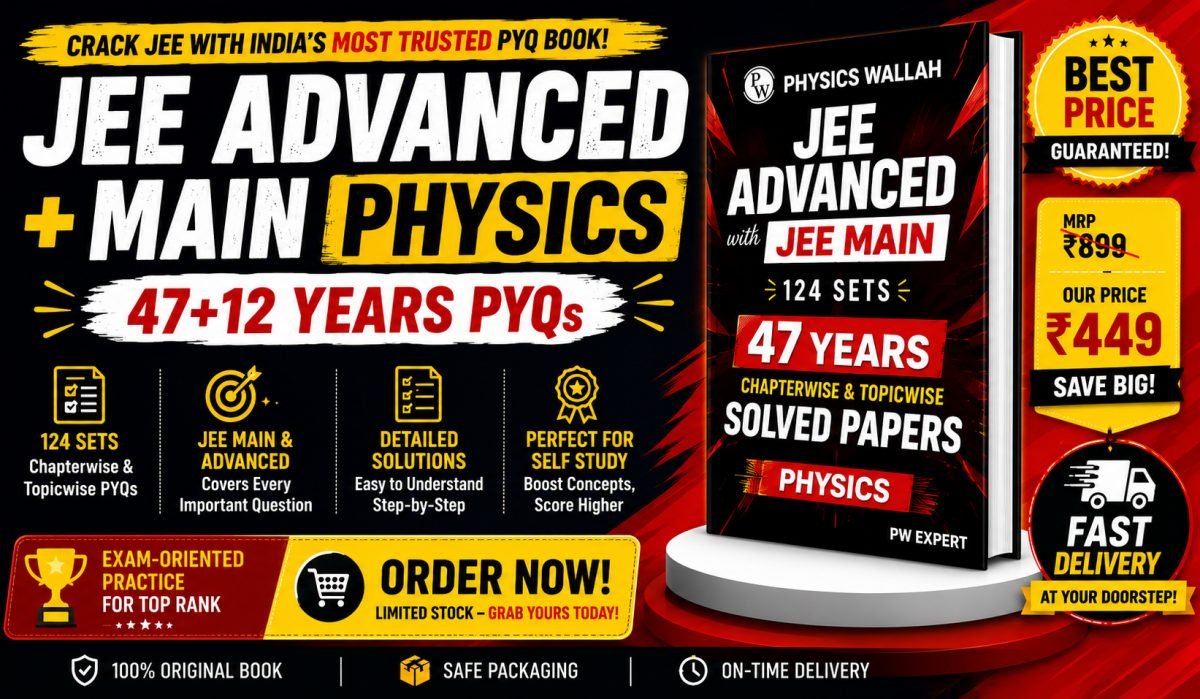 JEE Advanced + Main Physics PYQs — Special Offer — Bookaao