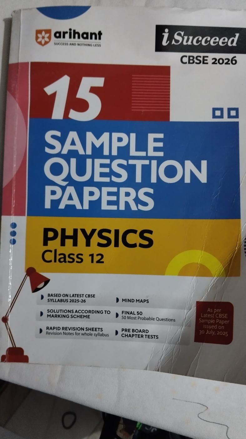 Physics sample paper arihant — Special Offer — Bookaao