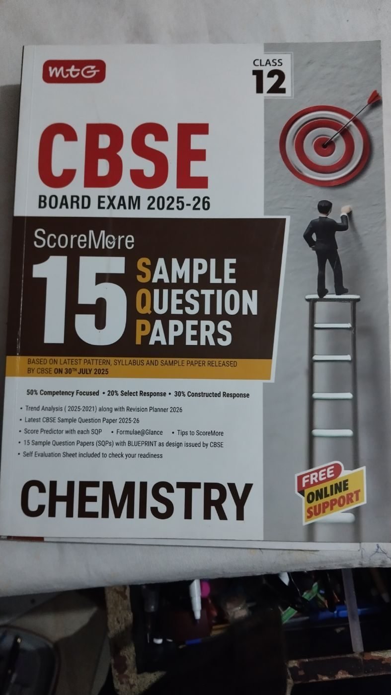 Mtg cbse sample paper chemistry — Special Offer — Bookaao