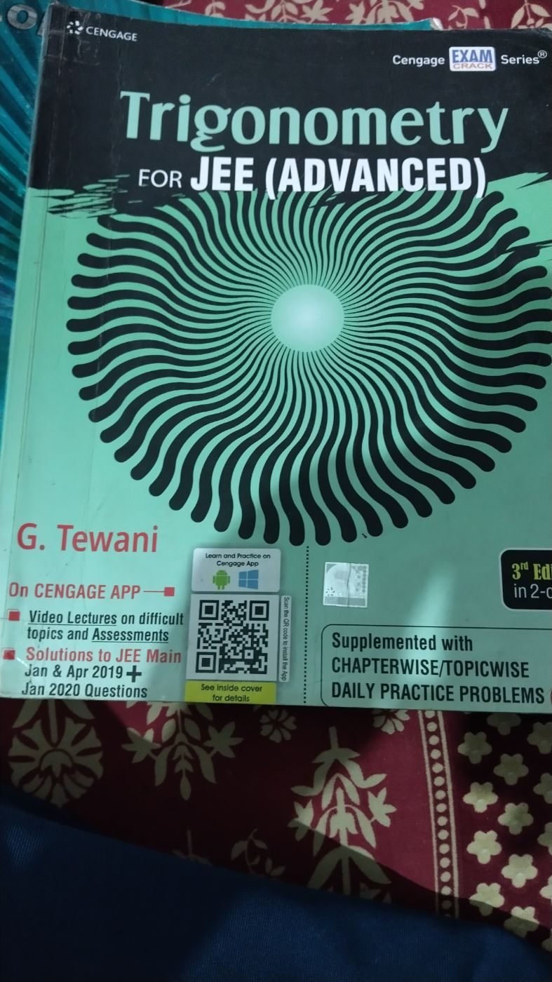 Trigonometry for jee advanced — Special Offer — Bookaao