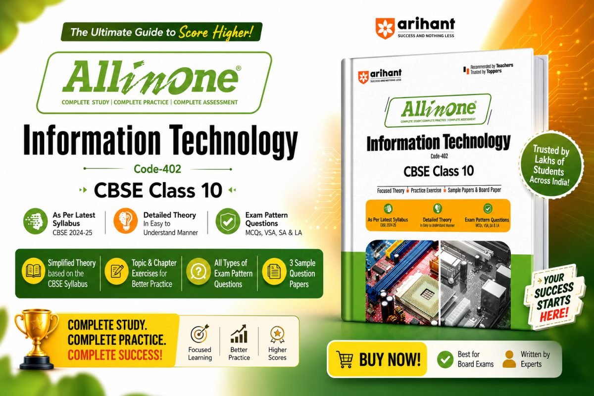 All In One Information Technology CBSE Class 10th — Special Offer — Bookaao