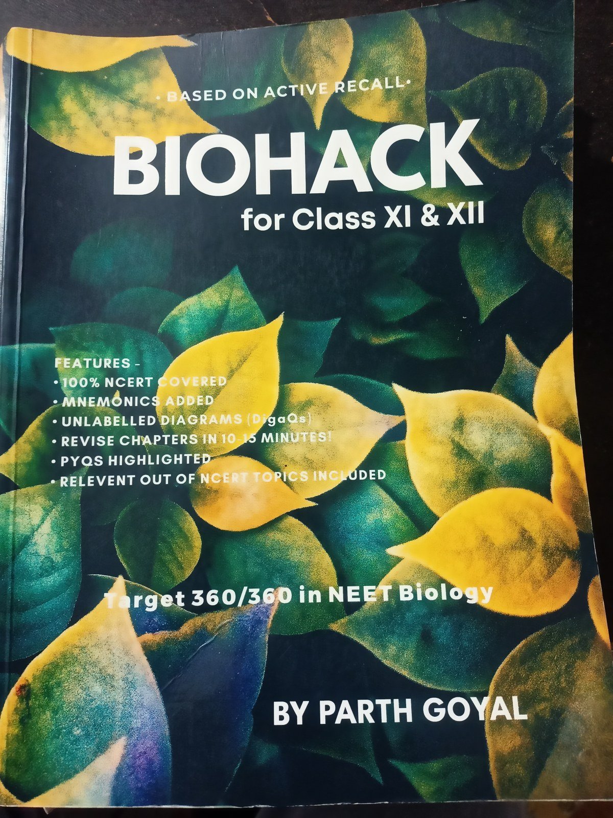 BIOHACK by PARTH GOYAL 6TH EDITION - New Book - Bookaao