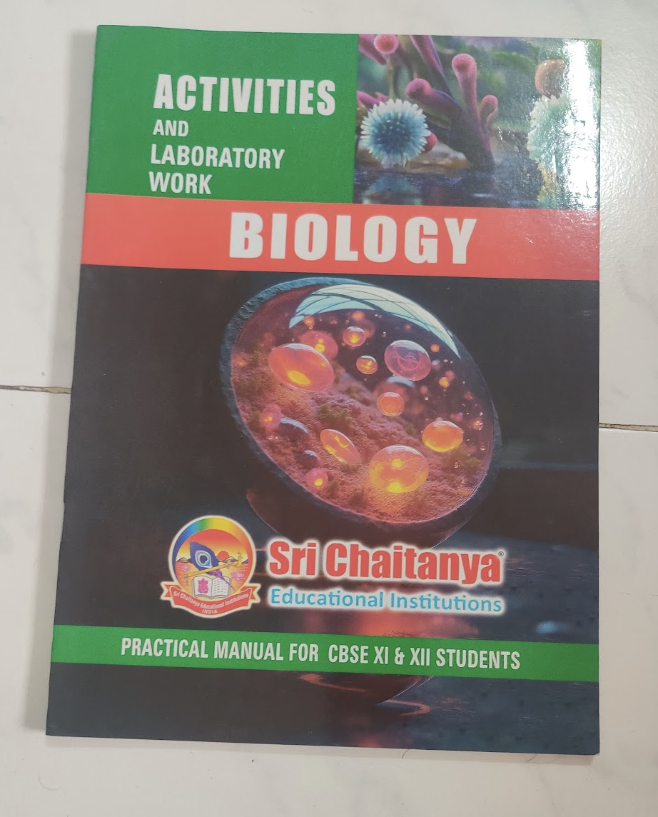 Buy Second Hand Biology practical workbook and manual in Bangalore - Bookaao