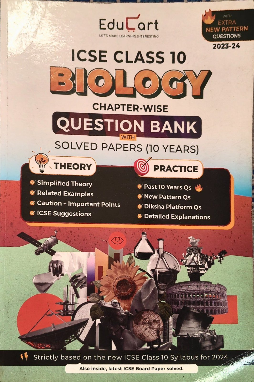 Biology Question Bank for Class 10 - Second Hand - Bookaao