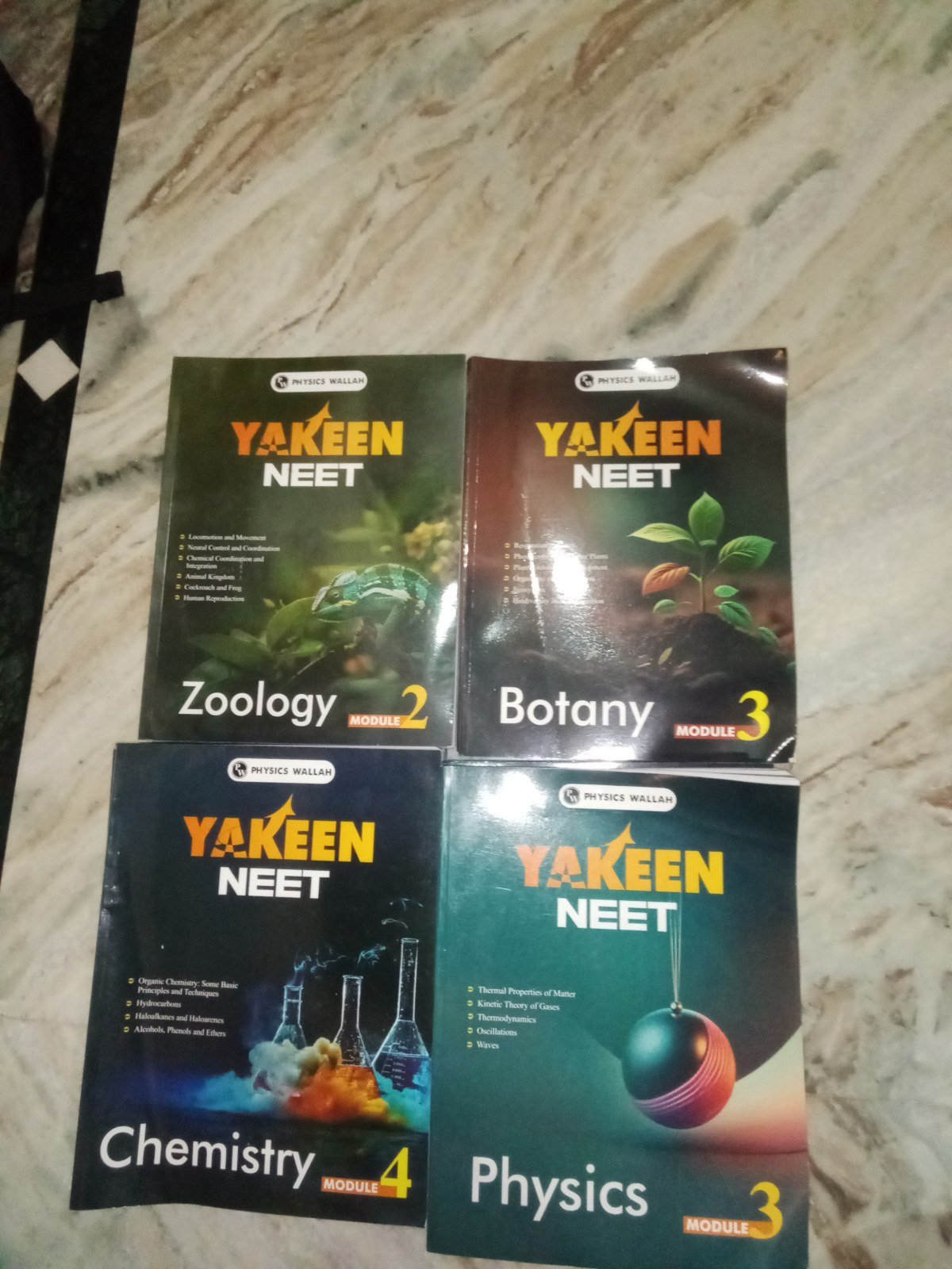 Buy New "Brand New Unused PW Yakeen NEET Droppers Modules in Bidar - Bookaao
