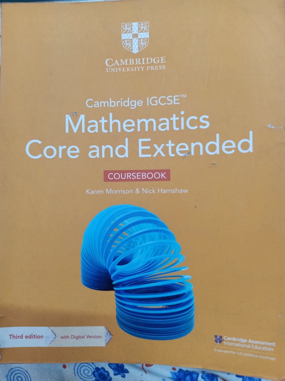 Cambridge IGCSE mathematics course and extended - Second Hand - Bookaao