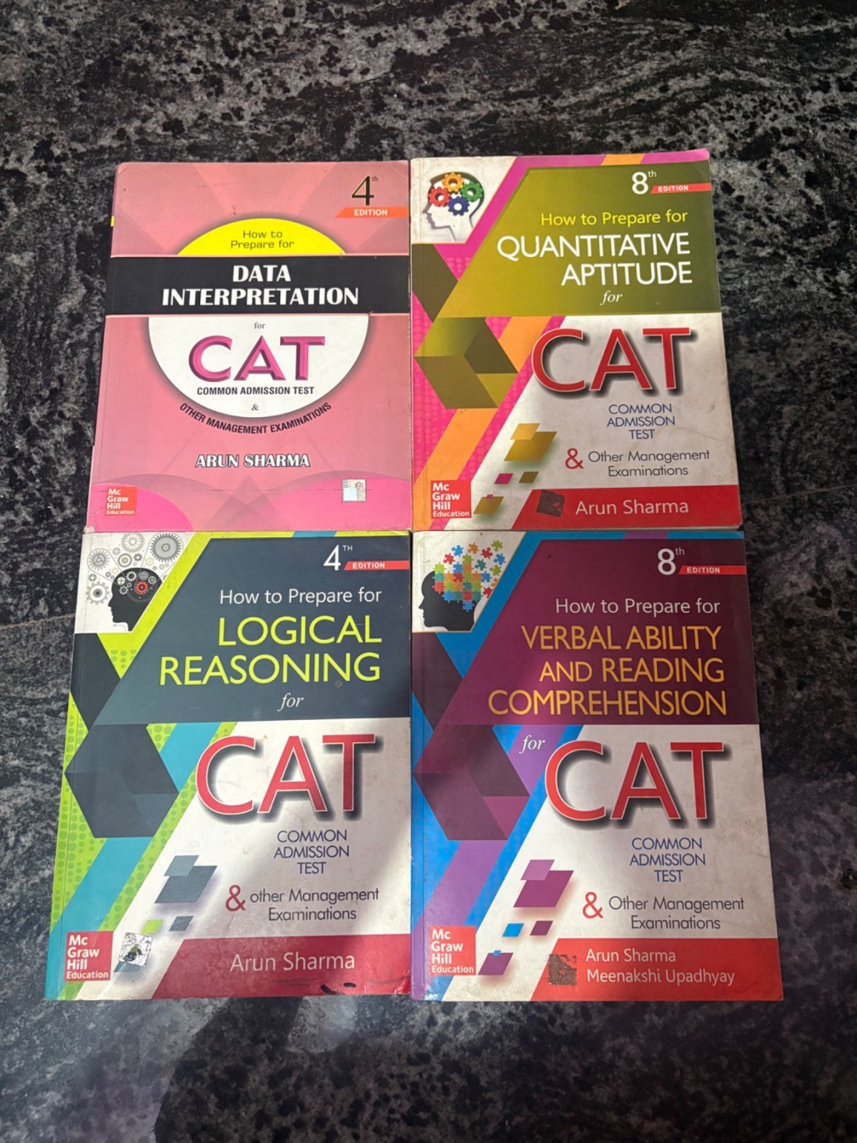 CAT (MBA) books - Second Hand - Bookaao