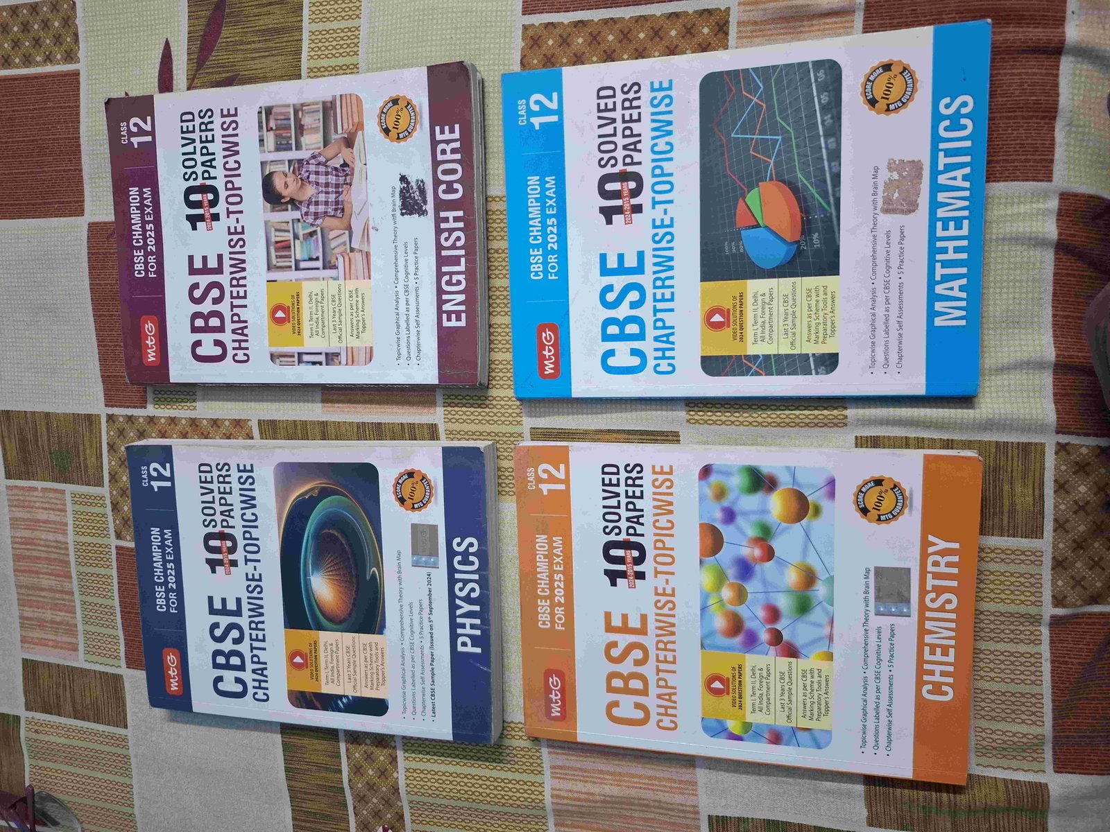 Cbse 10 years for class 12 - New Book - Bookaao