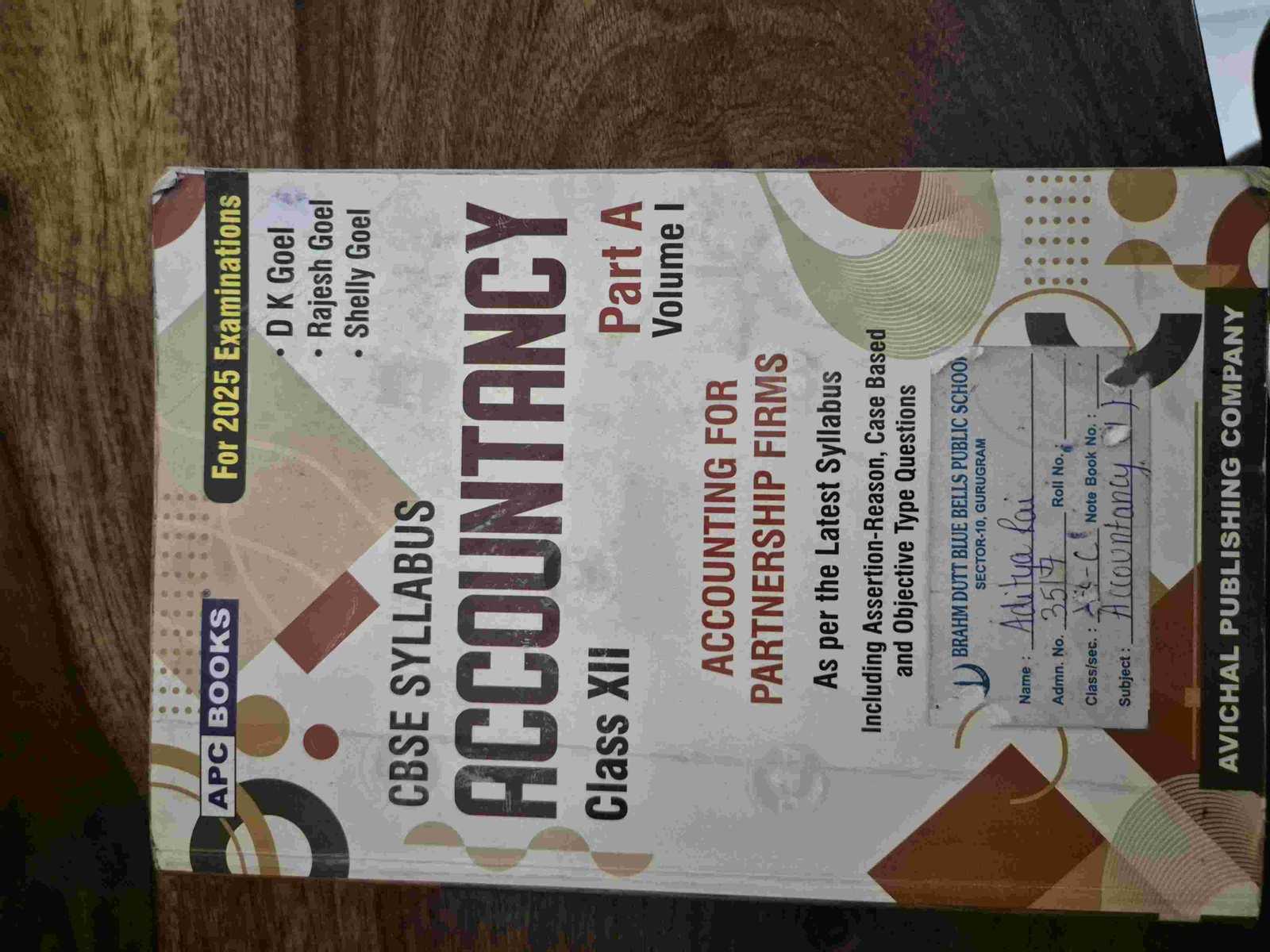 Cbse accountancy class 12 book - Second Hand - Bookaao