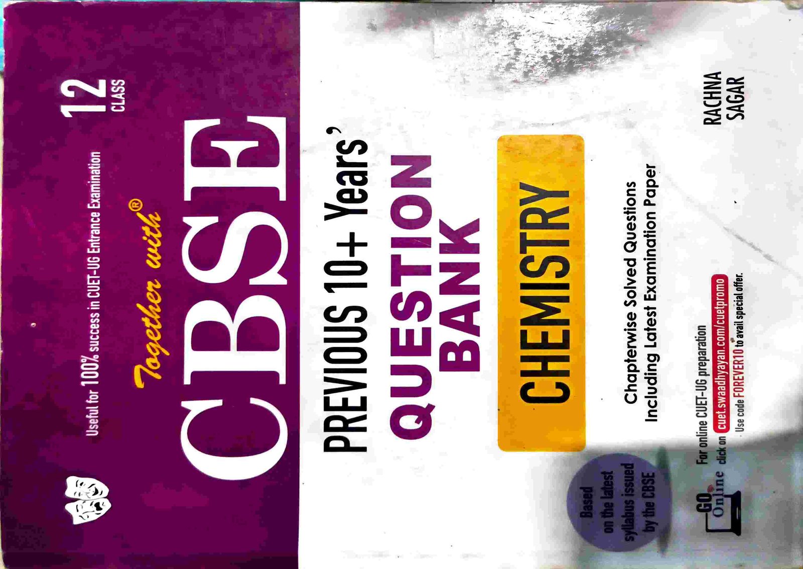 CBSE Chemistry Question Bank PYQ's 10 + Years - Second Hand - Bookaao